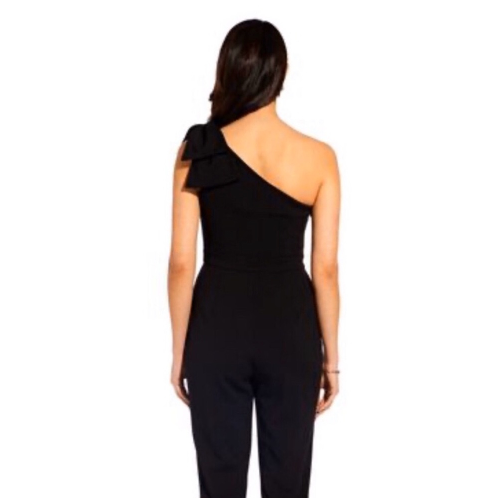 Woman’s Bebe Bow Shoulder Jumpsuit - Picture 3 of 5